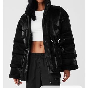 Alo Faux Leather Jacket